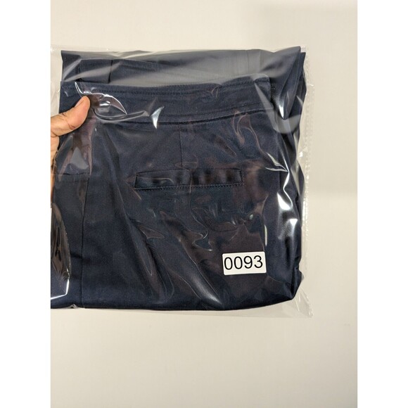 St. John Sport Pants Women Sz 6 Navy Straight Leg High Rise Work Office Career - Picture 9 of 9